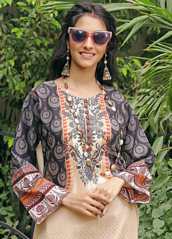 Fiona Pret Printed Lawn Kurti Azalea