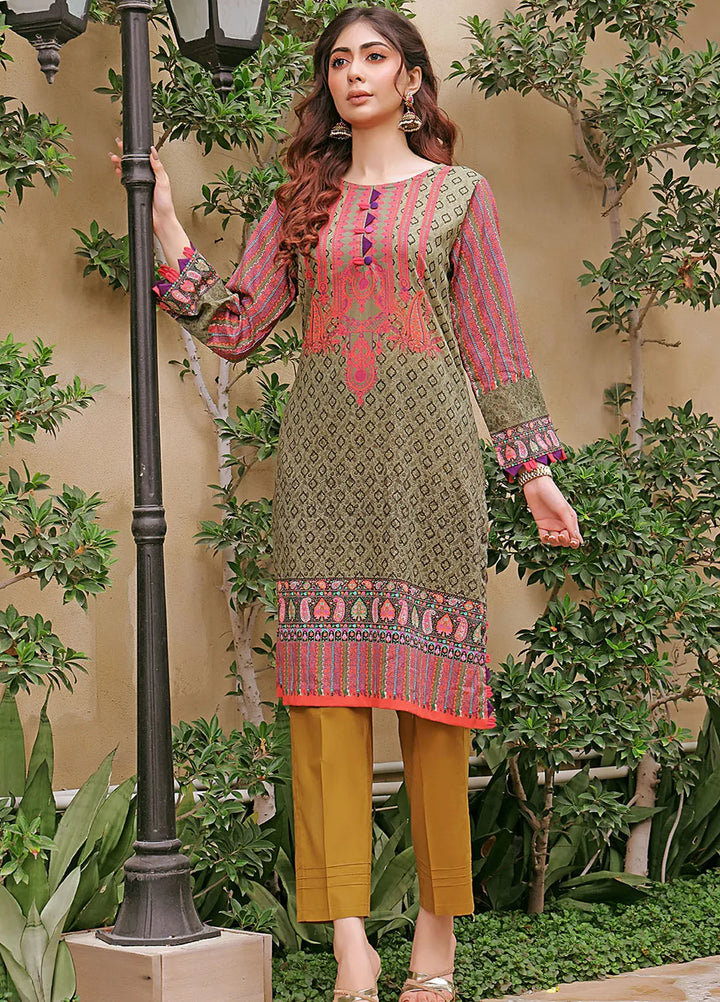 Fiona Pret Printed Lawn Kurti Crystal