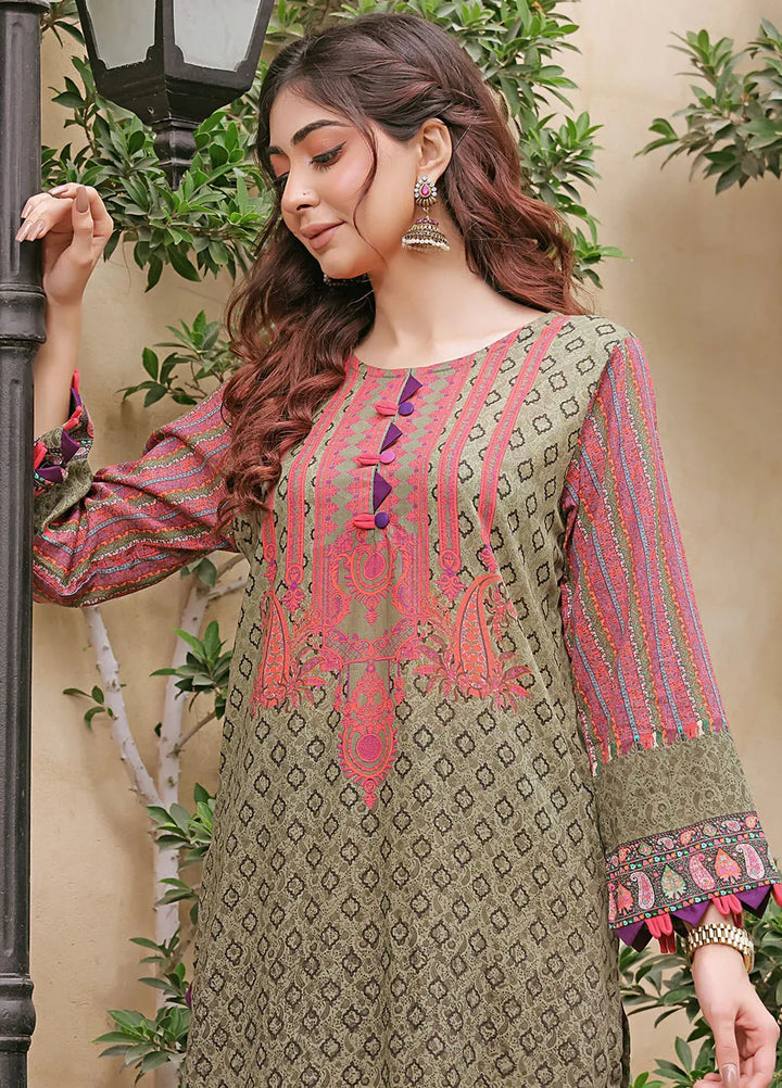 Fiona Pret Printed Lawn Kurti Crystal