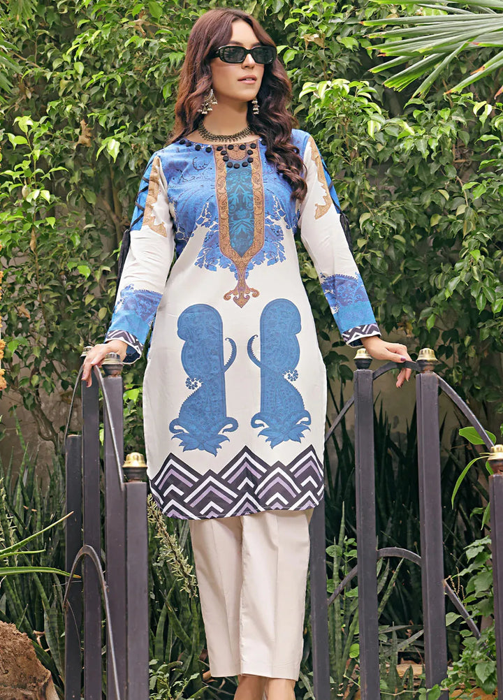 Fiona Pret Printed Lawn Kurti Nastur