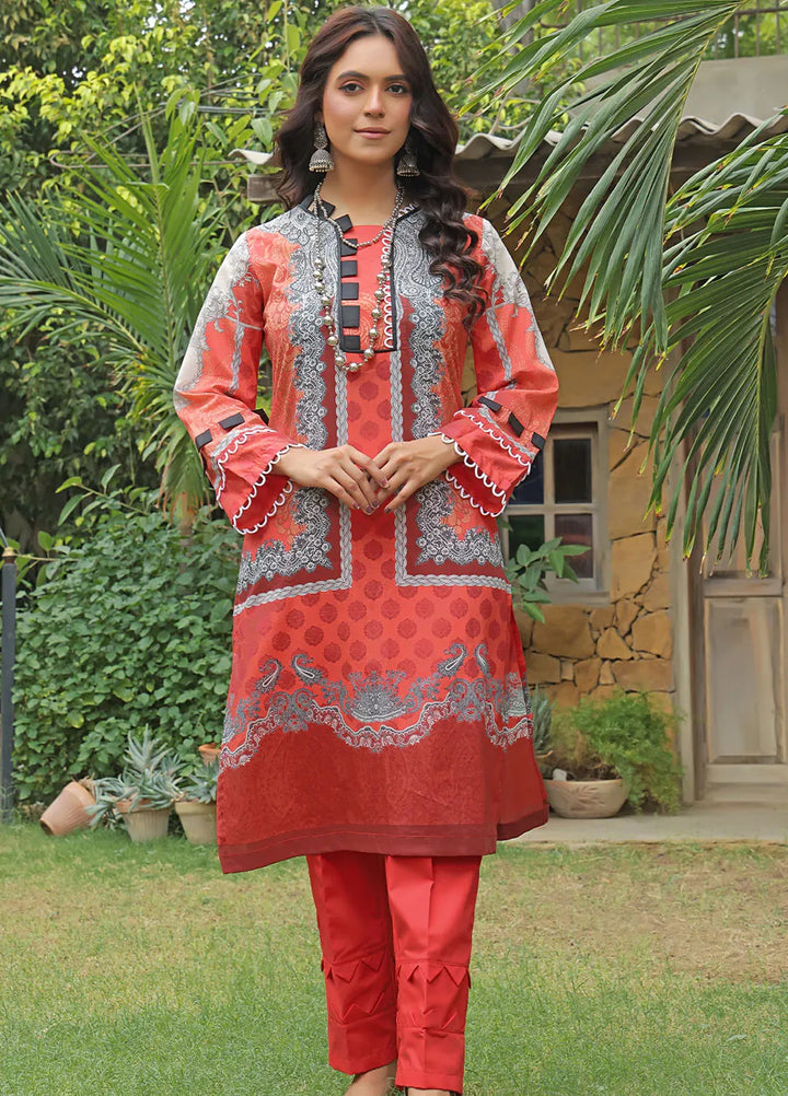 Fiona Pret Printed Lawn Kurti Zinni