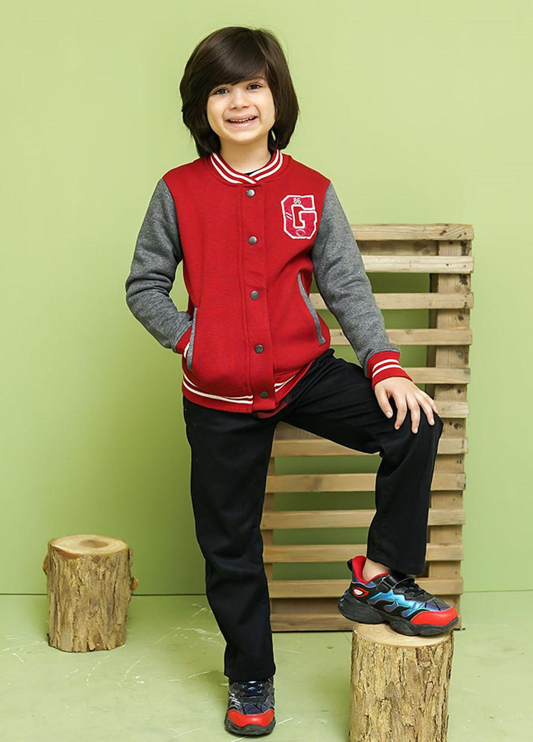 Ochre Boys Jacket - Fleece Jacket