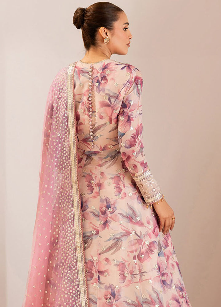 Fleur by Alizeh Fashion Embroidered Chiffon Suits Unstitched 3 Piece AFB25FF CH-2193 Dina - Formals Collection