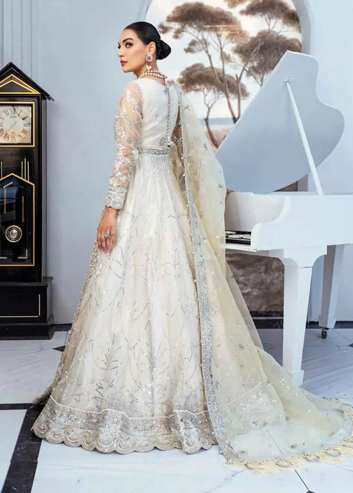 Floraison By Maryum N Maria Pret Embroidered Suit 3 Piece MNM22F MBM-0034 Ether