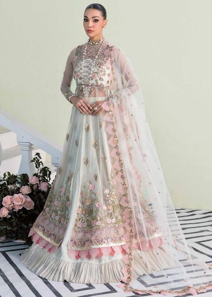 Floraison By Seran Embroidered Net Suits Unstitched 3 Piece SRN23F 04 Valerie - Luxury Festive Collection