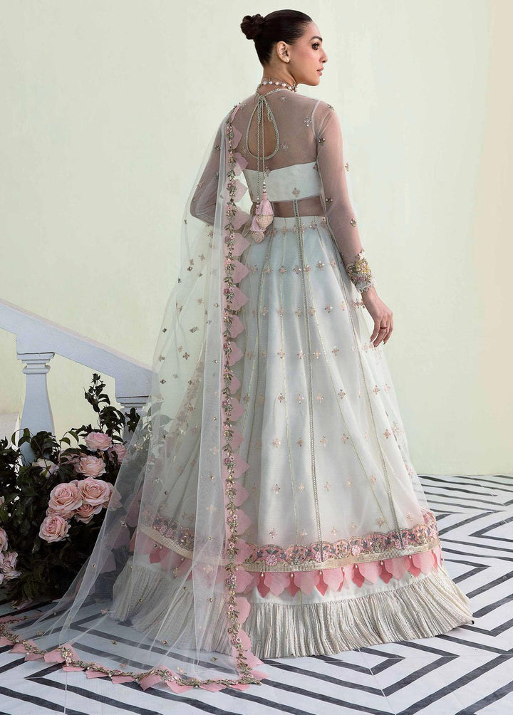 Floraison By Seran Embroidered Net Suits Unstitched 3 Piece SRN23F 04 Valerie - Luxury Festive Collection