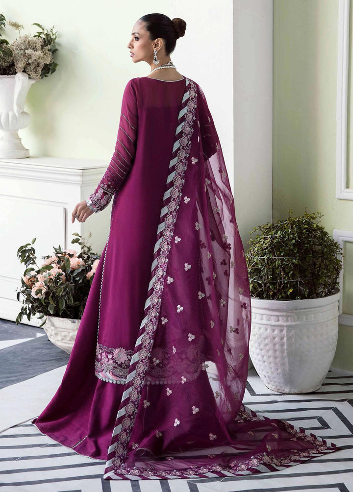 Floraison By Seran Embroidered Chiffon Suits Unstitched 3 Piece SRN23F 05 Audrey - Luxury Festive Collection