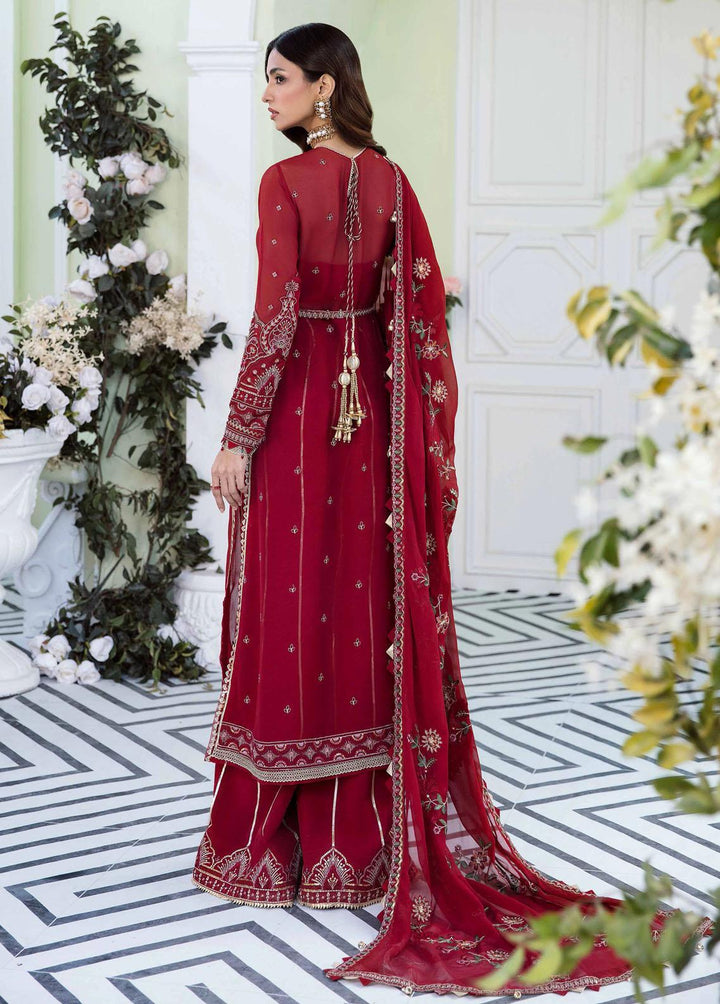 Floraison By Seran Embroidered Chiffon Suits Unstitched 3 Piece SRN23F 07 Celine - Luxury Festive Collection