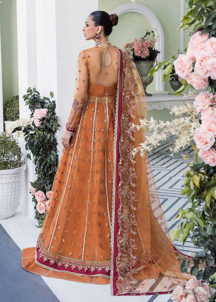 Floraison By Seran Embroidered Net Suits Unstitched 3 Piece SRN23F 08 Adele - Luxury Festive Collection