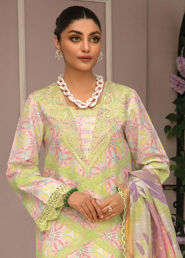 Florence By Rang Rasiya Embroidered Lawn Suits Unstitched 3 Piece RR23FL 02 Lily - Summer Collection