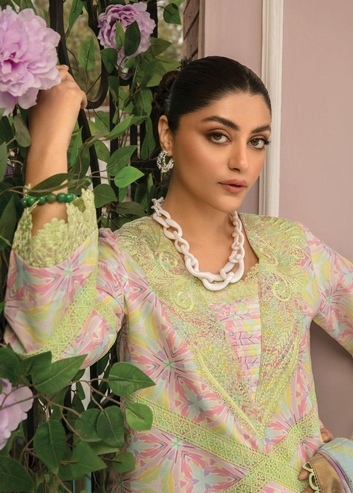 Florence By Rang Rasiya Embroidered Lawn Suits Unstitched 3 Piece RR23FL 02 Lily - Summer Collection