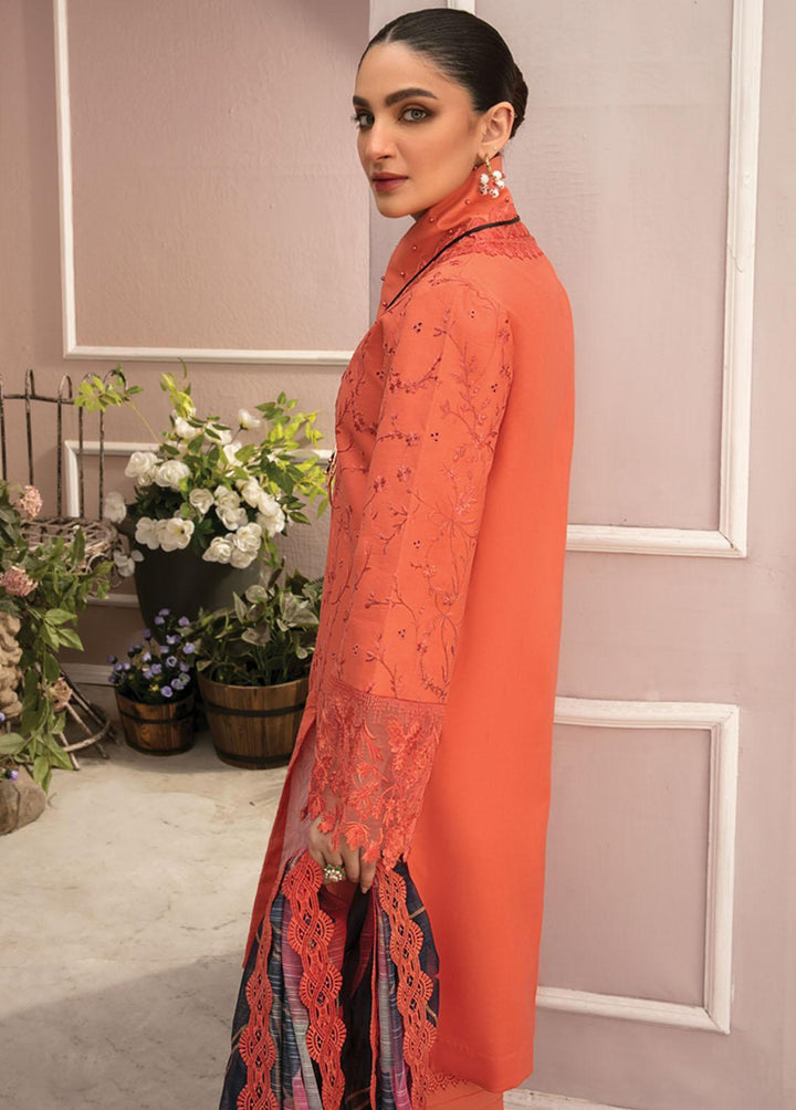 Florence By Rang Rasiya Embroidered Lawn Suits Unstitched 3 Piece RR23FL 06 Gia - Summer Collection