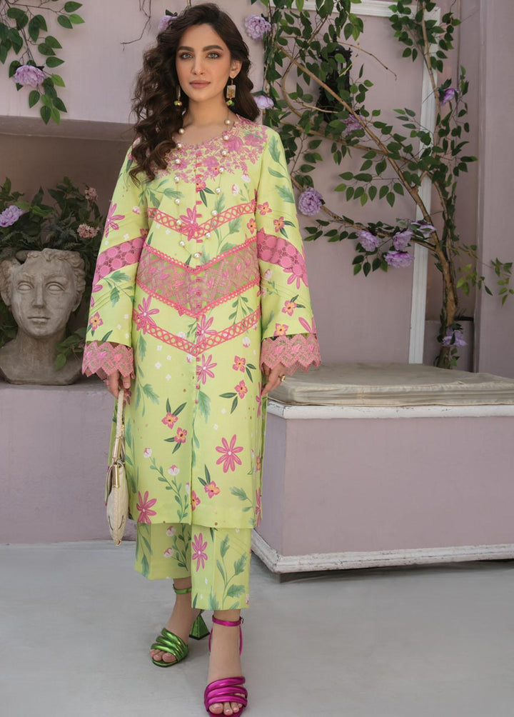 Florence By Rang Rasiya Embroidered Lawn Suits Unstitched 2 Piece RR23FL 07 Coco - Summer Collection