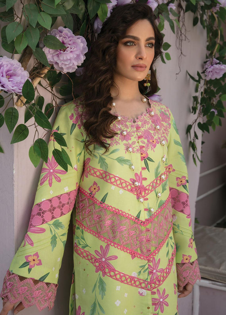 Florence By Rang Rasiya Embroidered Lawn Suits Unstitched 2 Piece RR23FL 07 Coco - Summer Collection