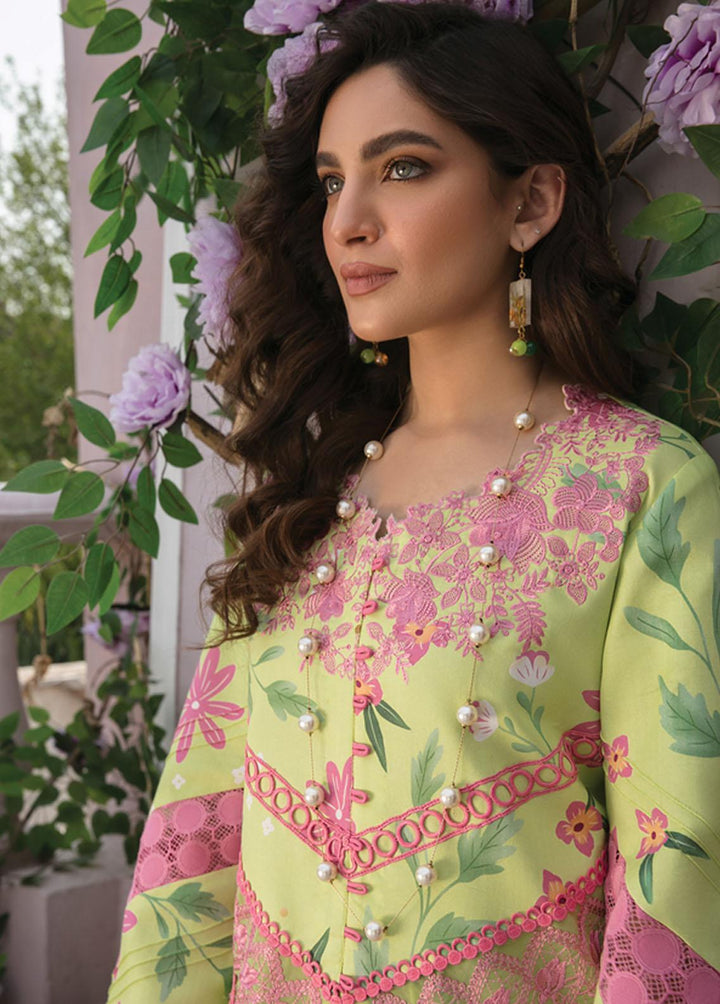 Florence By Rang Rasiya Embroidered Lawn Suits Unstitched 2 Piece RR23FL 07 Coco - Summer Collection