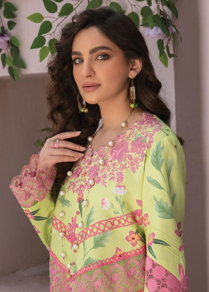 Florence By Rang Rasiya Embroidered Lawn Suits Unstitched 2 Piece RR23FL 07 Coco - Summer Collection