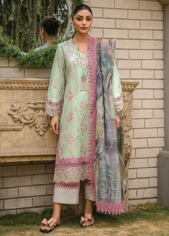 Florence By Rang Rasiya Embroidered Lawn Suits Unstitched 3 Piece RR23FL 09 Raya - Summer Collection
