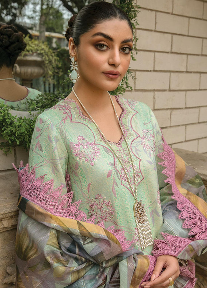 Florence By Rang Rasiya Embroidered Lawn Suits Unstitched 3 Piece RR23FL 09 Raya - Summer Collection