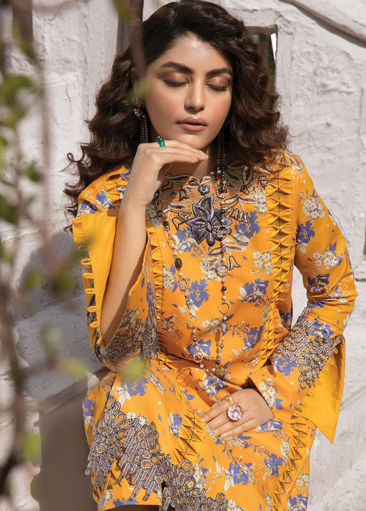Florence By Rang Rasiya Embroidered Lawn Suits Unstitched 2 Piece RR23FL 10 Liah - Summer Collection