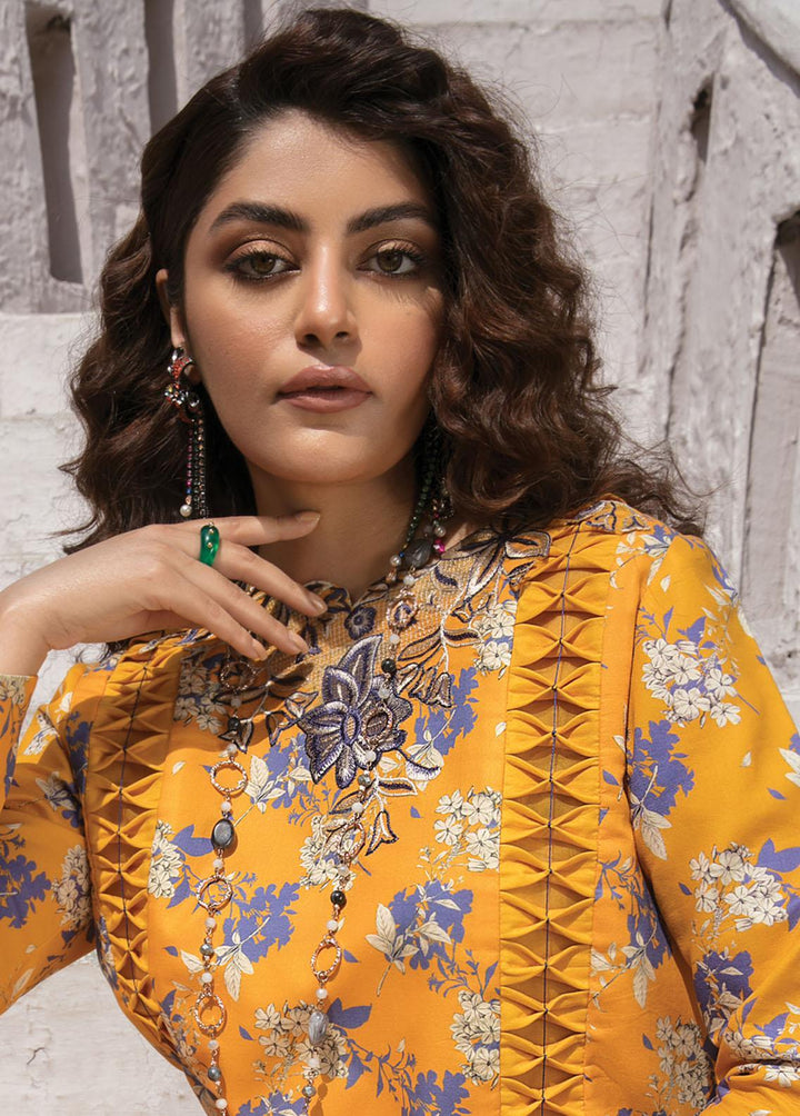 Florence By Rang Rasiya Embroidered Lawn Suits Unstitched 2 Piece RR23FL 10 Liah - Summer Collection