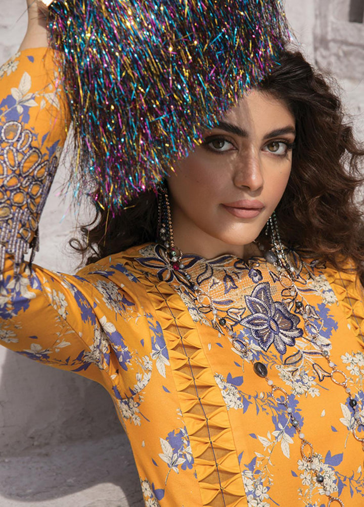 Florence By Rang Rasiya Embroidered Lawn Suits Unstitched 2 Piece RR23FL 10 Liah - Summer Collection