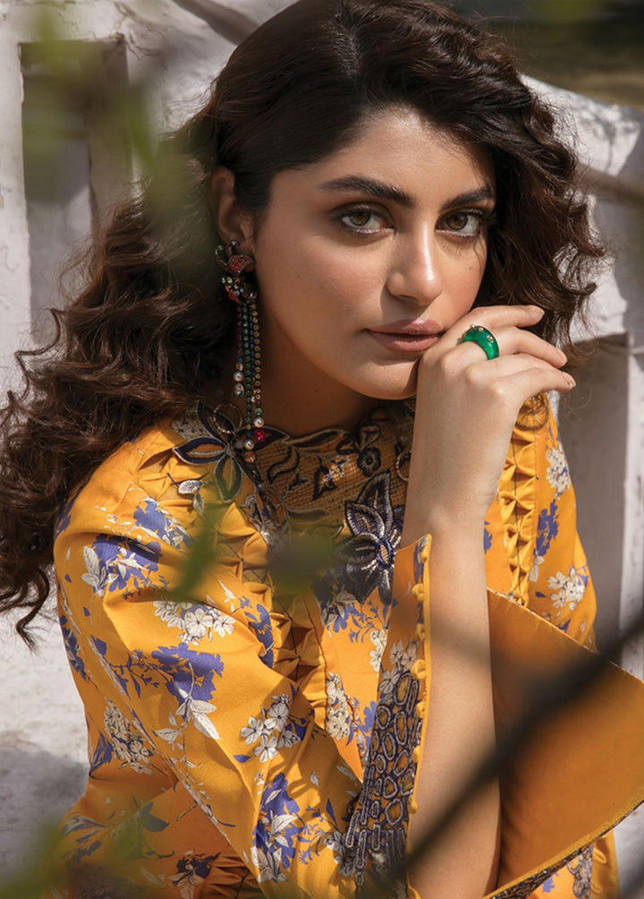 Florence By Rang Rasiya Embroidered Lawn Suits Unstitched 2 Piece RR23FL 10 Liah - Summer Collection