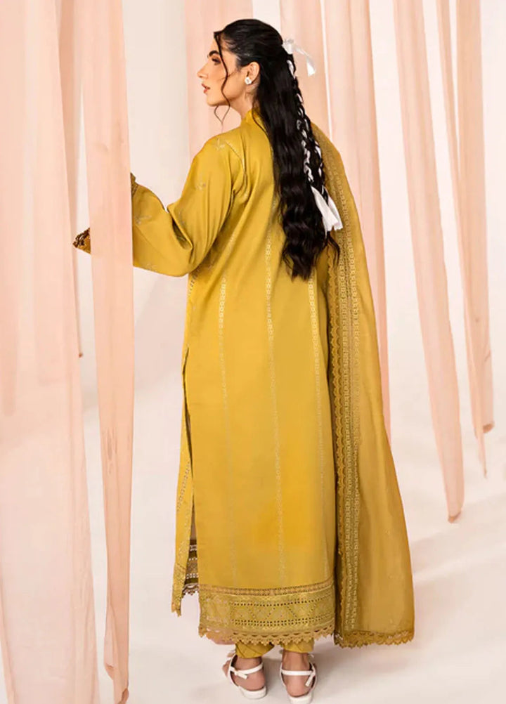 Florent Embroidered Lawn Suit Unstitched 3 Piece FL24F FL-6A - Summer Collection