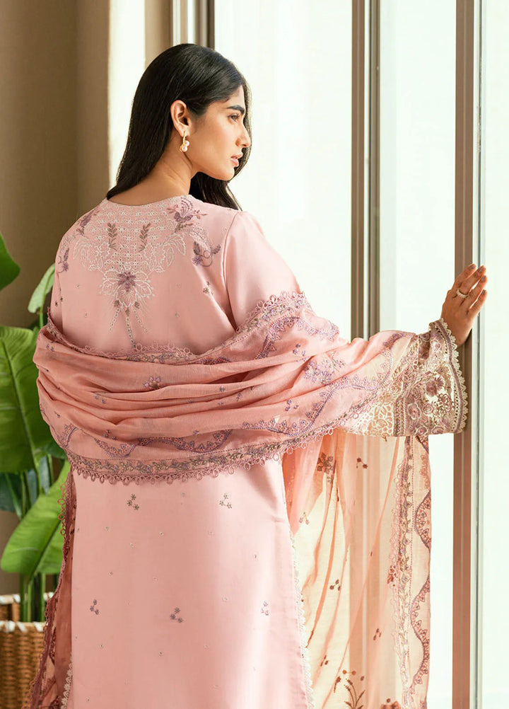 Florent Embroidered Lawn Suits Unstitched 3 Piece FL25LL FL-6A - Summer Collection