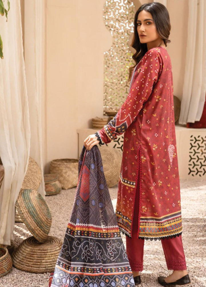 Everyday Wear By Florent Printed Lawn Suits Unstitched 3 Piece FL22-EW2 FL-2A - Summer Collection