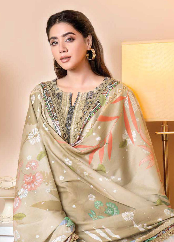 Florent Embroidered  Suits Unstitched 3 Piece FL23EW-V2 FL-10B - Summer Collection