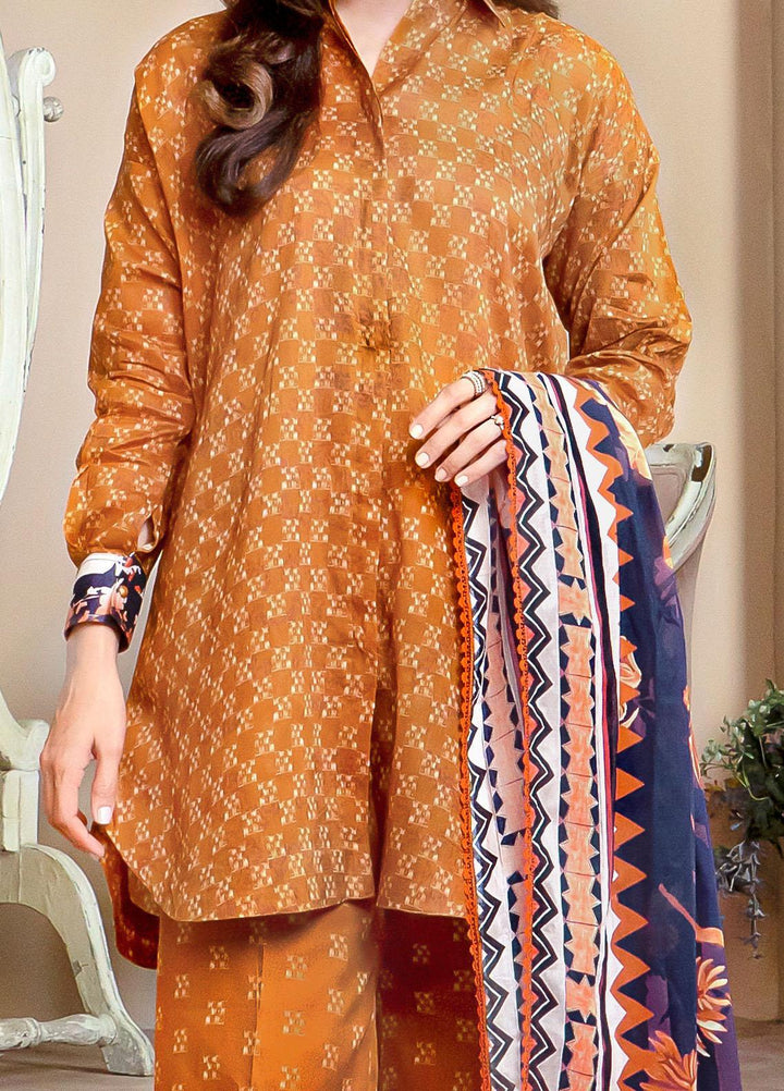 Florent Printed  Suits Unstitched 3 Piece FL23EW-V2 FL-1A - Summer Collection