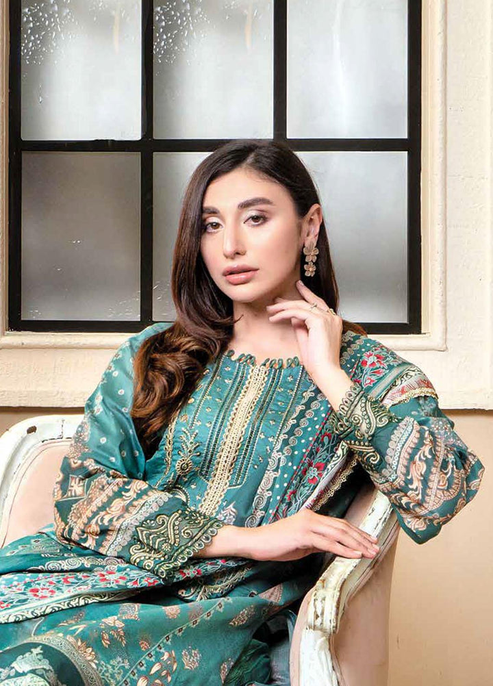 Florent Embroidered  Suits Unstitched 3 Piece FL23EW-V2 FL-7A - Summer Collection