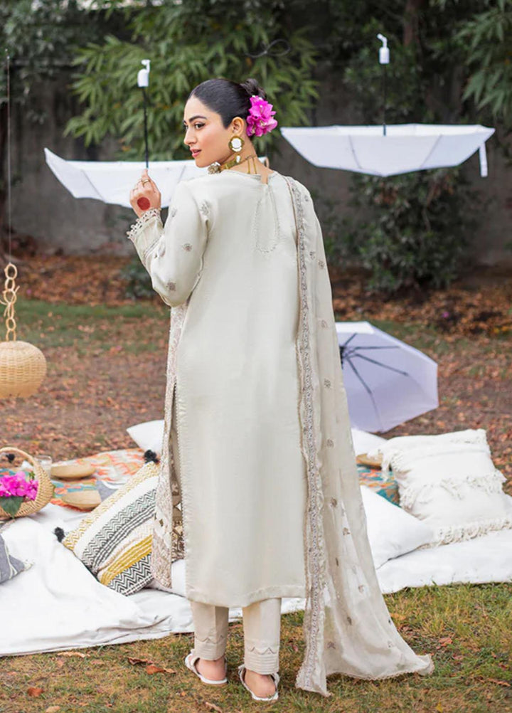 Florent Embroidered Lawn Suits Unstitched 3 Piece FL23LE FL-2A - Luxury Eid Collection