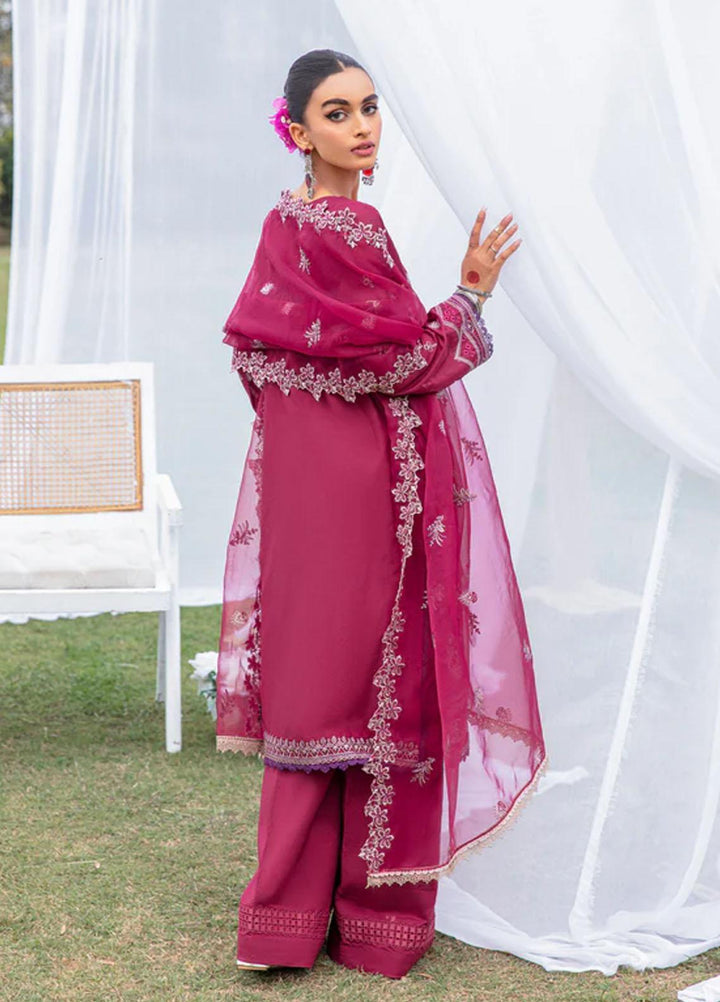 Florent Embroidered Lawn Suits Unstitched 3 Piece FL23LE FL-5A - Luxury Eid Collection