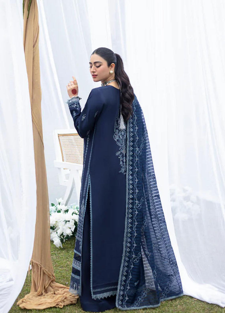 Florent Embroidered Lawn Suits Unstitched 3 Piece FL23LE FL-8A - Luxury Eid Collection