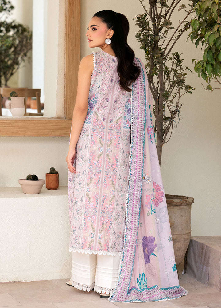 Florent Printed Lawn Suits Unstitched 3 Piece FL25PL FL-5B - Summer Collection