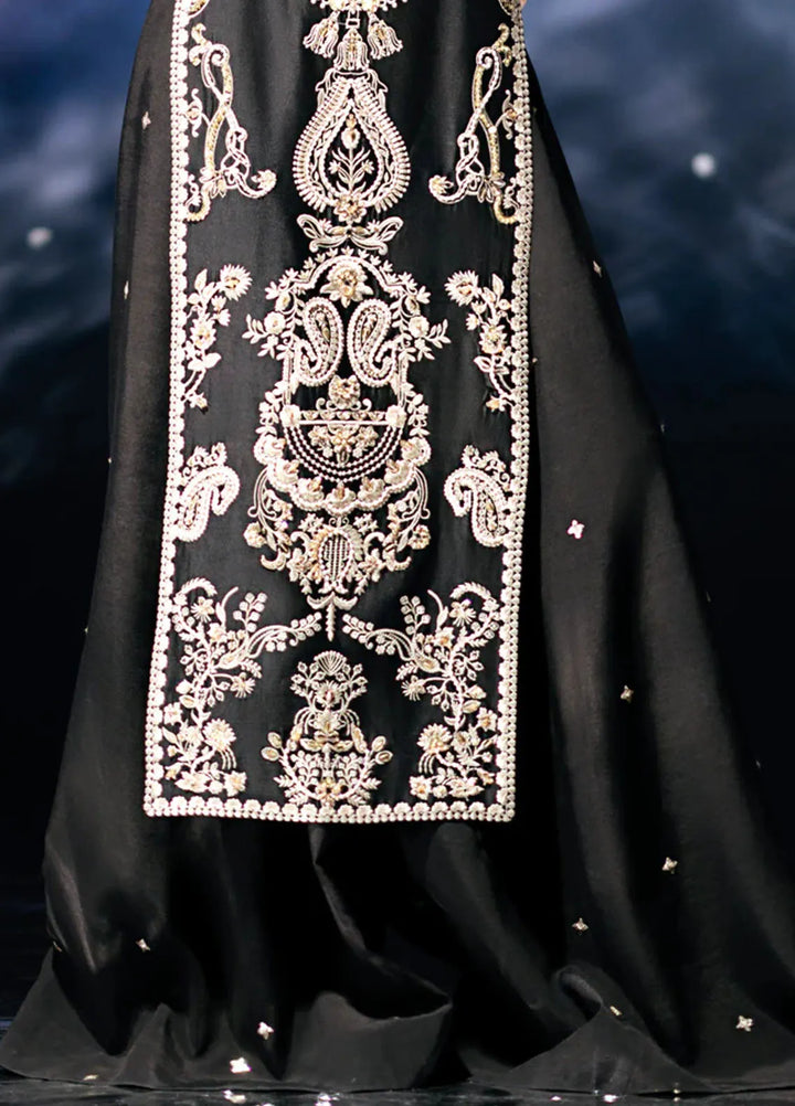 Fozia Khalid Pret Embroidered Silk tissue 2 Piece Suit Estelle