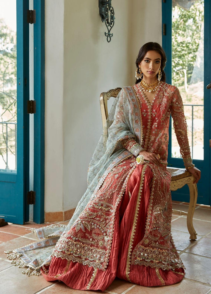 Freeshia by Suffuse Embroidered Net Suits Unstitched 4 Piece FRS22-WD2 Amaani - Wedding Collection