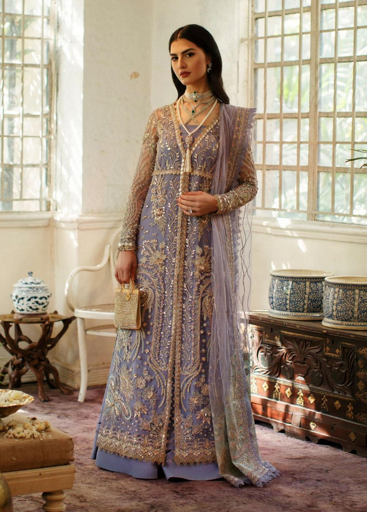 Freeshia by Suffuse Sana Yasir Embroidered Net Suits Unstitched 3 Piece FRS22WD Zaina - Wedding Collection