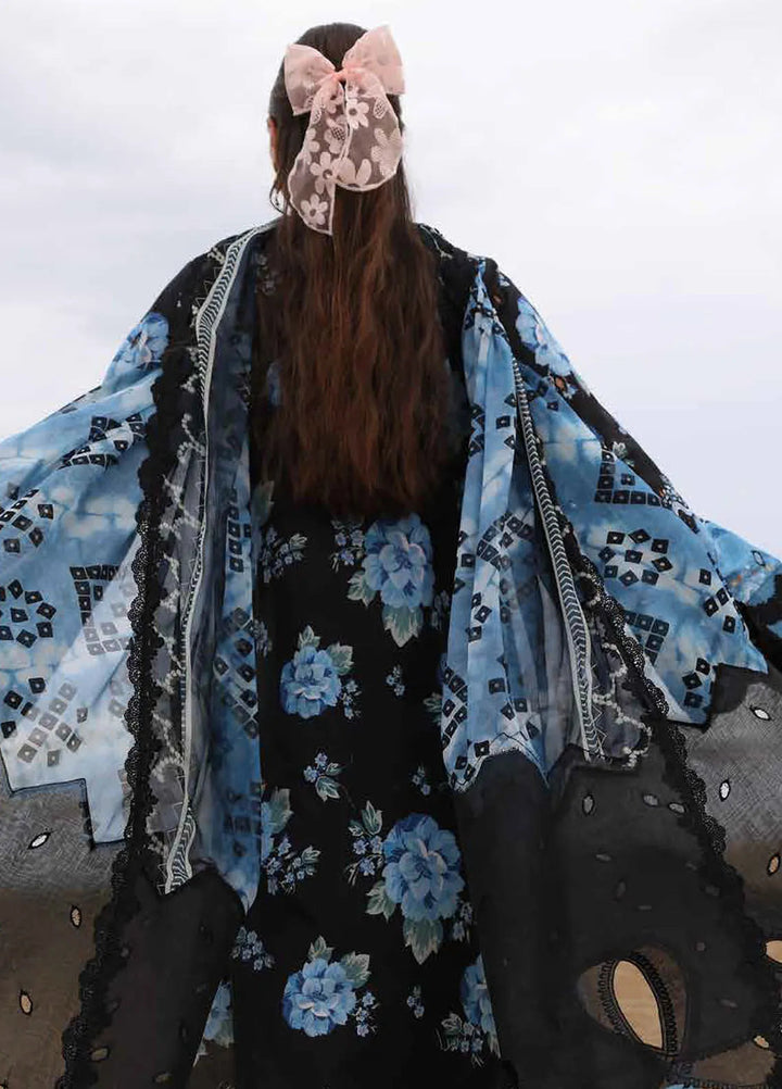 Gardenia by Nureh Embroidered Lawn Suit Unstitched 3 Piece NU25GL NSG-171 - Summer Collection