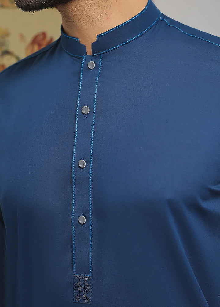 Gem Garments Embroidered Men Kurta Pajama - Waqar