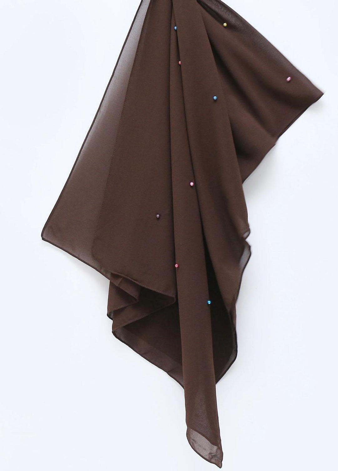Abaya pk    Hijab ABA22HJ Georgette Flair - Chocolate - Women Hijabs