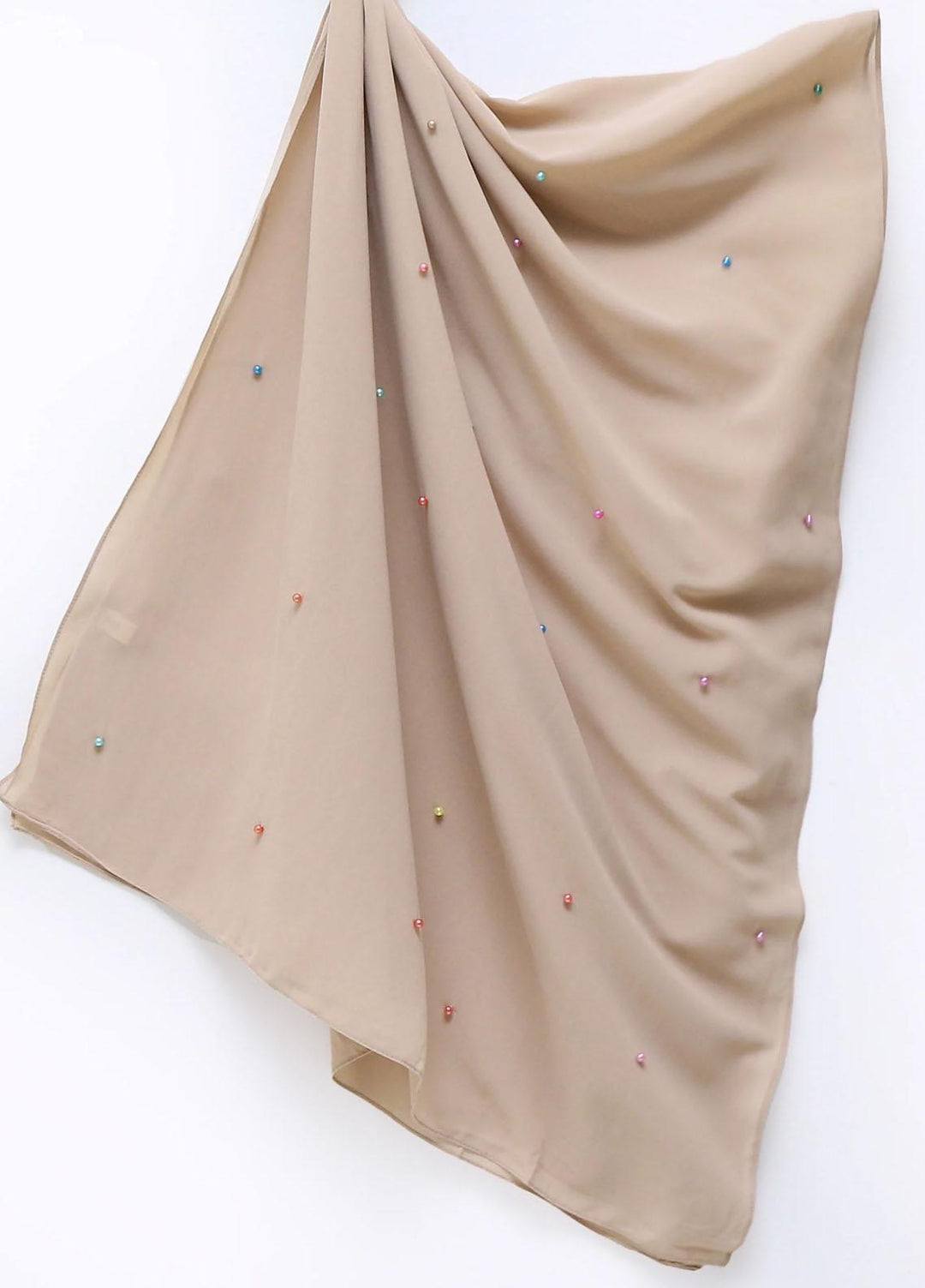 Abaya pk    Hijab ABA22HJ Georgette Flair - Fawn - Women Hijabs