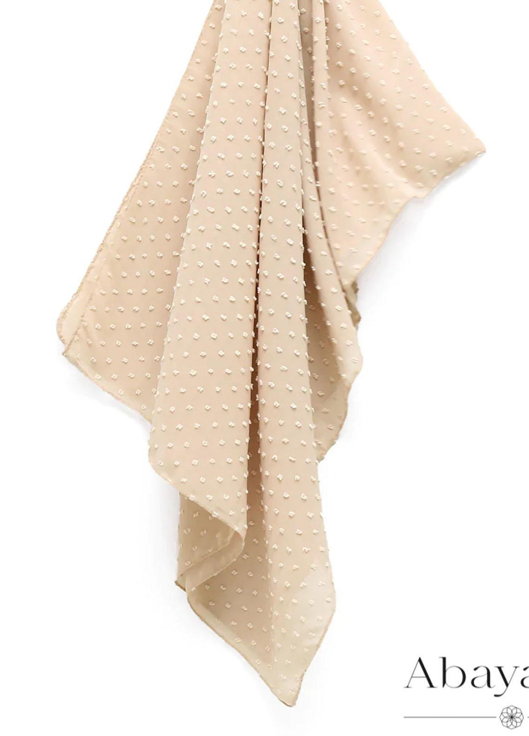 Abaya pk Hijab ABA22HJ Georgette Mera - Pale Ivory - Women Hijabs