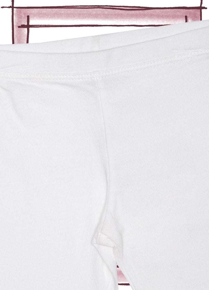 Sanaulla Exclusive Range Cotton Fancy Trouser for Girls -  SU22GT 5262 Off White