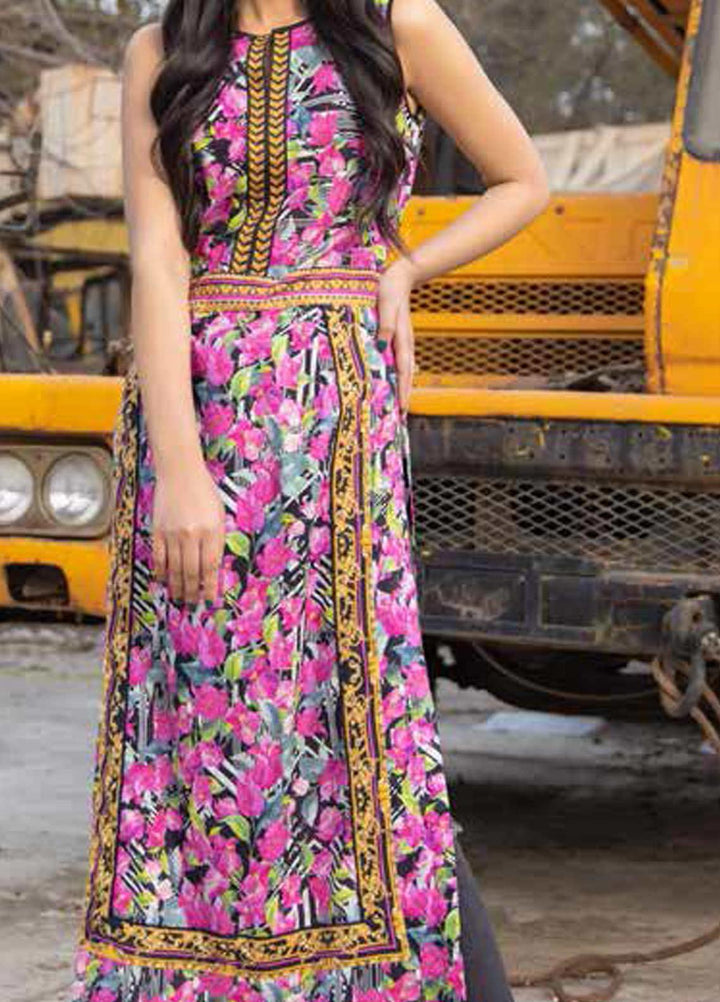 Gul Ahmed Printed Lawn  Unstitched Kurties GA21BG SL-935 B - Summer Collection