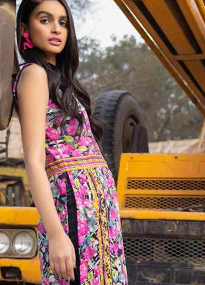 Gul Ahmed Printed Lawn  Unstitched Kurties GA21BG SL-935 B - Summer Collection