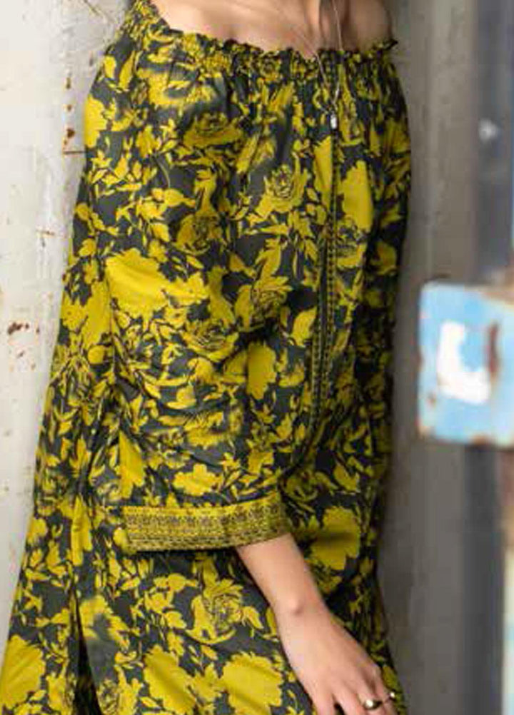 Gul Ahmed Printed Lawn  Unstitched Kurties GA21BG SL-940 B - Summer Collection