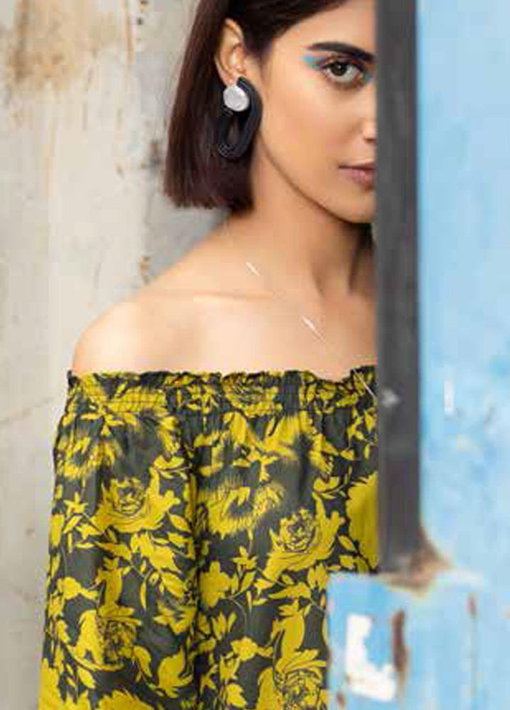 Gul Ahmed Printed Lawn  Unstitched Kurties GA21BG SL-940 B - Summer Collection