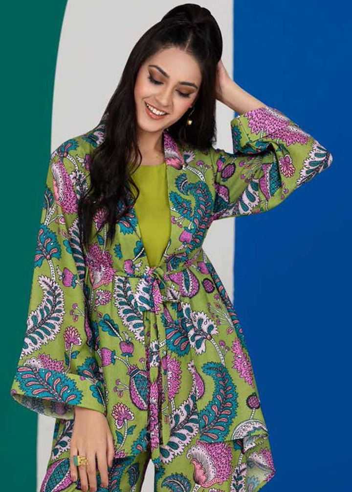 Charcoal By Gul Ahmed Printed Karandi Suits Unstitched 2 Piece GA22C WT-22002 - Winter Collection